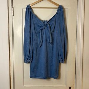 FASHION NOVA denim dress